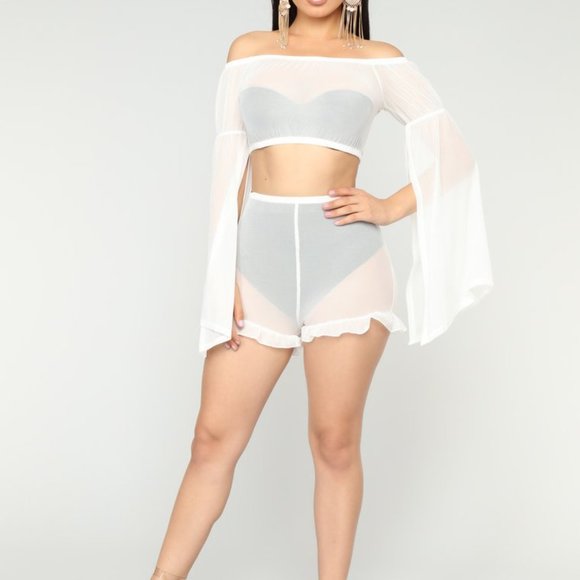 white Cover Up - Picture 1 of 2